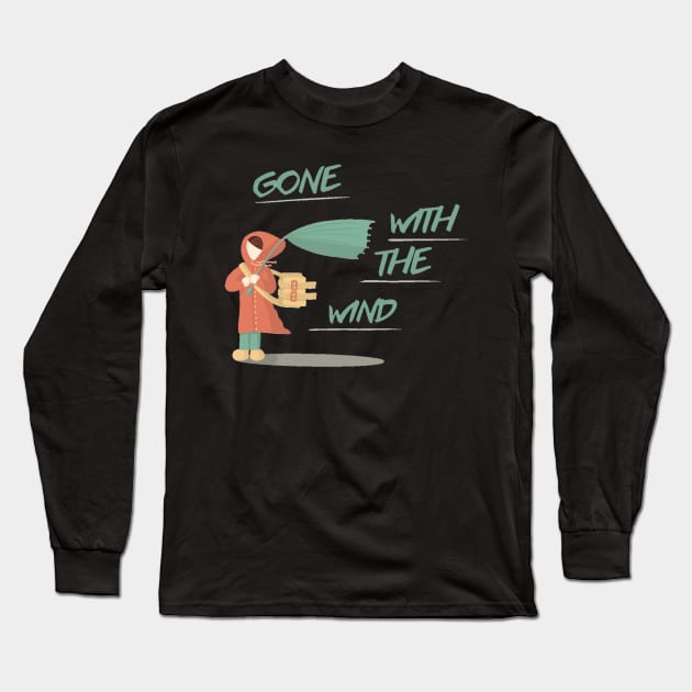 Gone with the wind Long Sleeve T-Shirt by SkyisBright